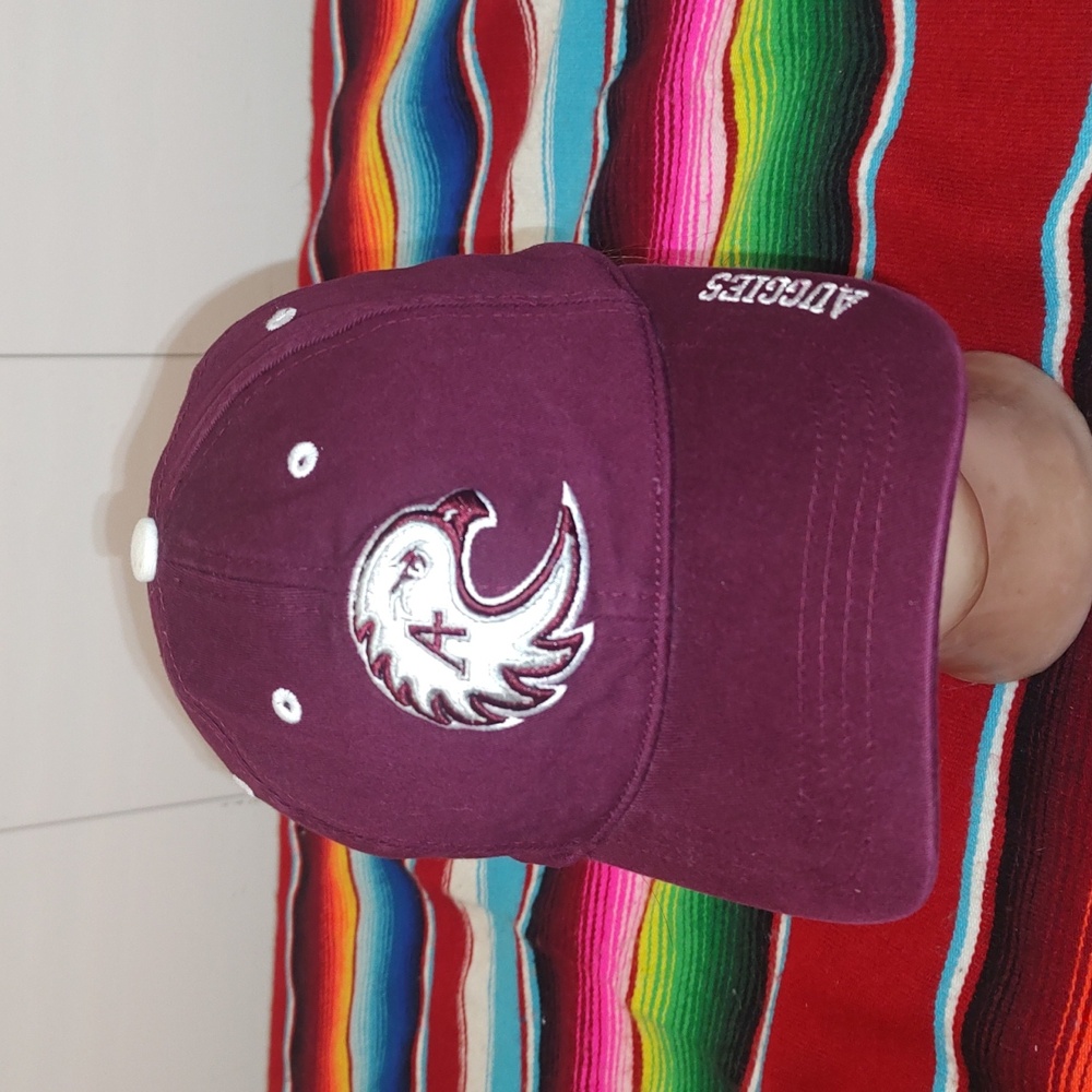 Augsburg College Auggies Embroidered Logo Tek-Flex Strapback Hat Cap